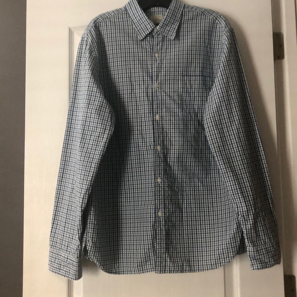 J Crew Long Sleeve Button Up Shirt